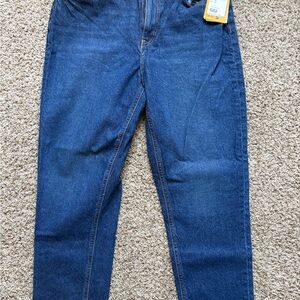 H&M Women's High Rise Blue Jeans